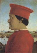 Piero della Francesca Federigo da Montefeltro and his Wife Battista Sforza (mk45) Spain oil painting artist
